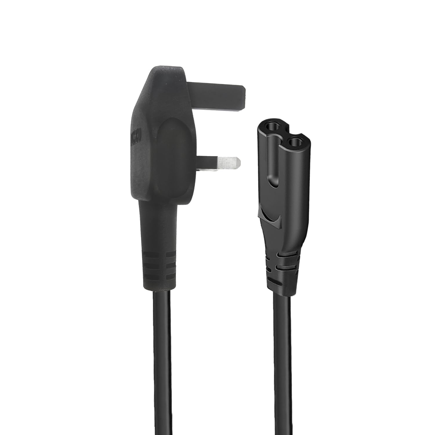 8 Foot AC Power Cable Replacement - 2-Prong IEC C7 Cord For Technics Turntables & Sony CD Players