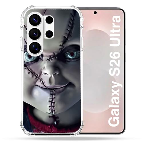 Coque Samsung S26 Ultra Chucky horreur cicatrice rigide