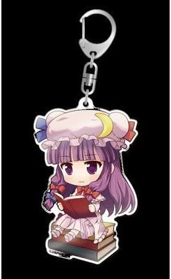 Amazon 東方project デカアクリルキーホルダー 49 パチュリー ノーレッジ アニメ 萌えグッズ 通販