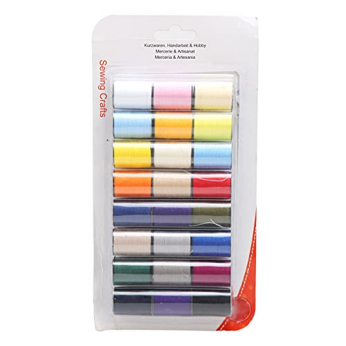 24 Rollos Hilo para Coser a Mano 22 yd miniatura 1