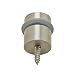 Baldwin 4505.150 Universal Floor Bumper Door Stop, Satin Nickel