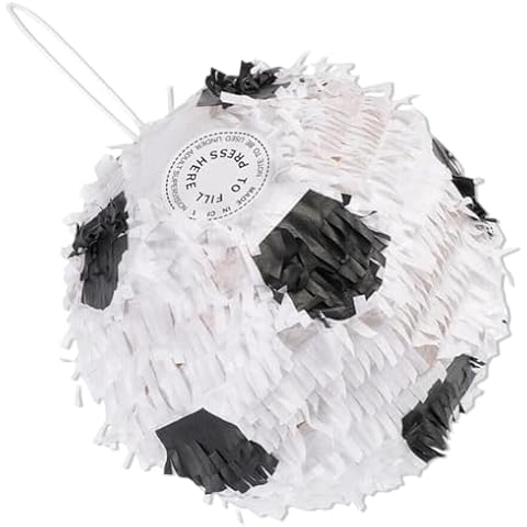 Football Pinata Childrens Birthday Party Game Kids Fill Your Own Soccer Ball Piñata Cover