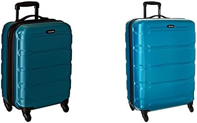 Samsonite Omni PC Hardside Spinner Set (20"/28"), Caribbean Blue