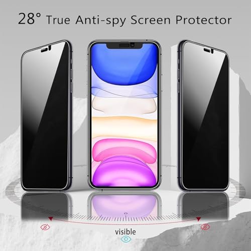 Image of Tempered Glass Screen Protector (For iPhone 11 /XR (Privacy))