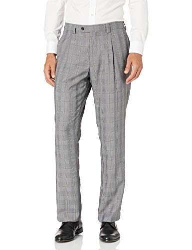 Steve Harvey Men's SH7122P-40W, Black White, 40W X 34I