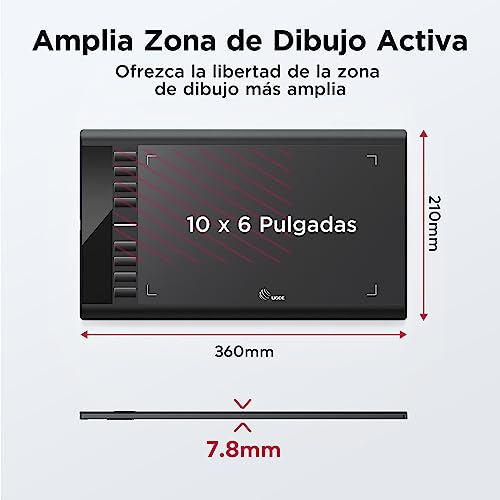 Teclados De Computadora, Personal Computer tableta wacom Marca UGEE (2)