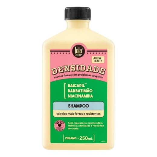 Densidade Shampoo 250 ml, Lola Cosmetics