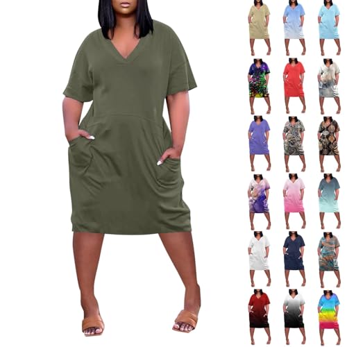 Plus Size Dresses for Curvy Women 2025 Spring Summer...