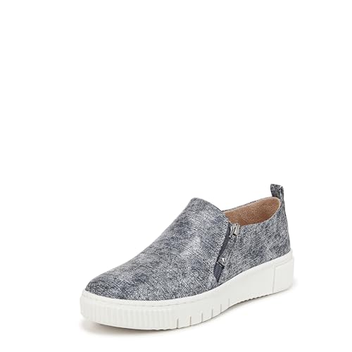 Naturalizer Soul Women's Turner Platform Slip On Fashion Sneaker Loafer Denim Blue 7.5 M