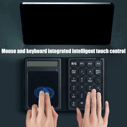 Teclado numérico transportable para portátil con panel táctil flexible 6