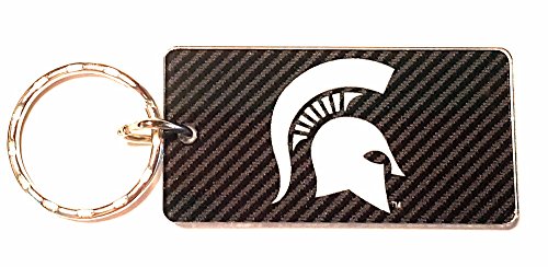 Porte-clés rectangulaire Michigan State Wincraft, le cadeau idéal unisexe