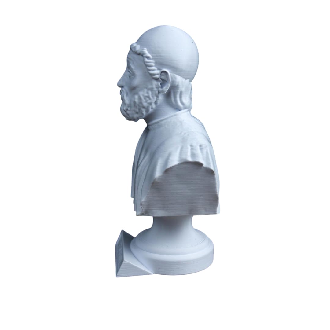 Genérico Busto di Tolomeo Antico Astronomo e filosofo Scultura Statua Decorazione