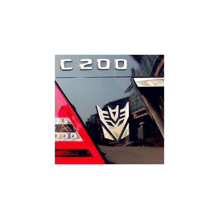 Buy 3D Car Stickers Transformers Decepticon emblem Tail Badge Emblem