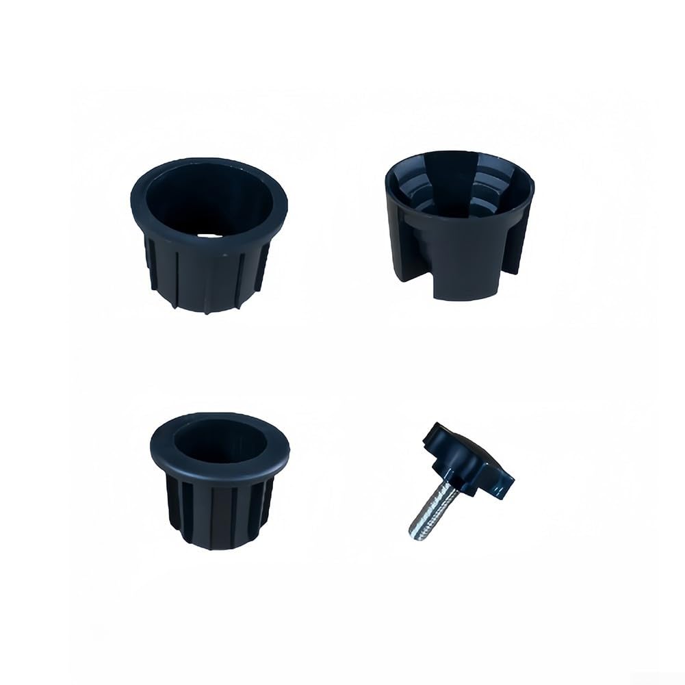 Sun Umbrella Base Bracket Accessory Pack With Plastic Pipe Sleeves And Fixing Screws To Firm Umbrella Stand Attachment And Secure Placement