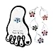 Fun Express Stretchy Flower Toe Ring - Jewelry - 12 Pieces