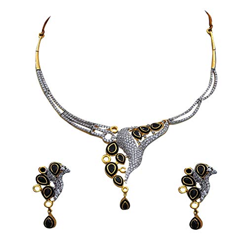 Mixed Black Onyx 55Carat accesorio unisex de piedras negras y metales combinados 1