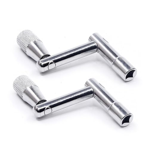 Garneck Drum Tuning Kit 4pcs Unloading Drum Keys Fast Loading for Hand Drummers Continuous Motion
