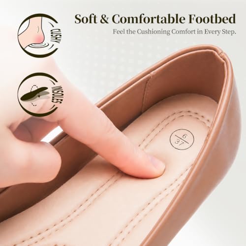 Image of Women's Ballet Flats Shoes Dress Slip on Shoes