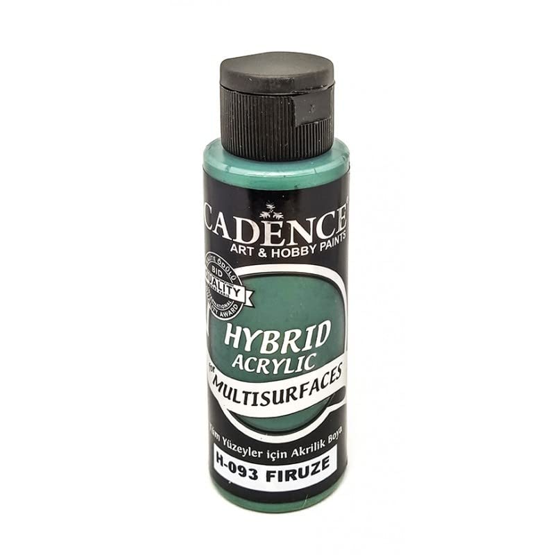 Cadence Pintura Acrílica Multisuperficie Hybrid Color Turquesa Oscuro Ref. H093