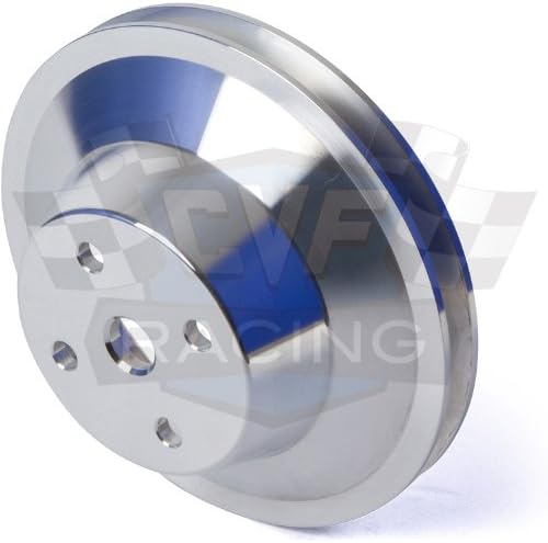 Big Block Chevy Pulley Kit, 396 427 454 V-Belt - Long Water Pump 1 Groove
