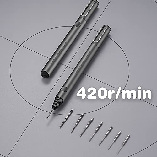 Wowstick nauwkeurige mini-accuboormachine, elektrische voedingsgeleider naar ontwerp van de oplaadbare pen, 280 mAh, met 8 accessoires - Afbeelding 6