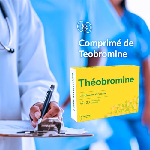 Teobromina - Aiuta A Prevenire E Sciogliere I Calcoli Renali - Diuretico - 30 Compresse/500 Mg - 3