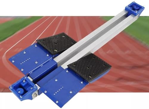 Multi-Function Starting Block for Track and Field, Professional Running Equipment with 6 Gear Adjustment and Fixed Short Nails for Athletic Competitions