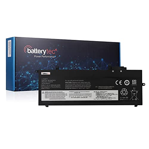Batterytec Batería de Repuesto para Lenovo ThinkPad X280 A285 Series, Lenovo 01AV470 01AV471 01AV472 001AV484 1AV485 L17C6P71 L17L6P70 L17M6P71 SB10K97619 SB10K97617 SB10K97618 SB10K97629 Cover