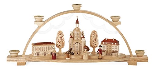 Mire l'église Dresde sculpture en bois brut Rudolphs Schatzkiste de collection