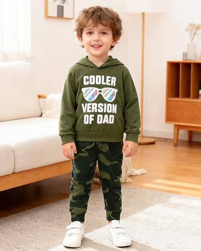 Image of DISAUR Toddler Boy Clothes Baby Outfits, Little Boys Summer Letter Printed Short Sleeve with Pants 2PCS Clothing Set