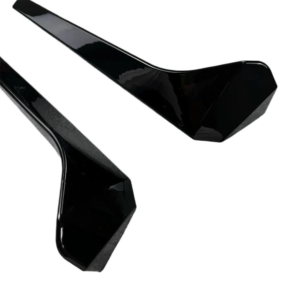 Laterale Lunotto Posteriore Ala Trim Per VW Per Tiguan Per MK2 Per TSI Per TDI R Per Line 2017-2023 Tuning ABS Lunotto Posteriore Spoiler Splitter(Gloss Black)