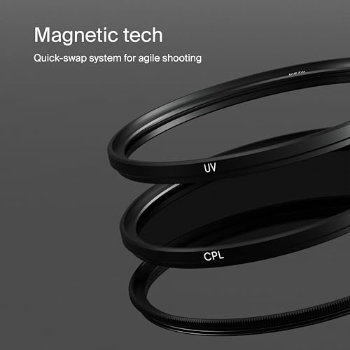 Urth 37mm 2-in-1 Magnetic Lens Filter Kit (Plus+), UV, Circular Polarizing (CPL), Multi-Coated Optical Glass - Image 4