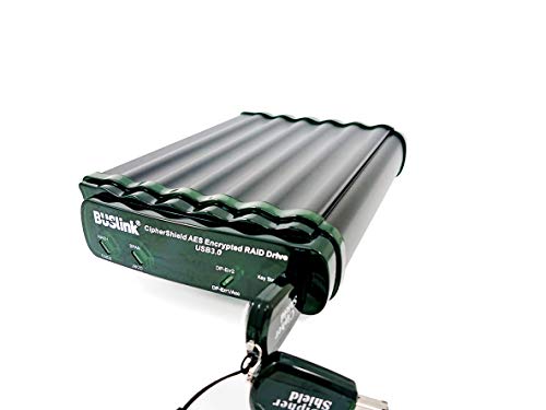 Disco portátil BUSlink CipherShield 10 TB para proteger flujos de trabajo