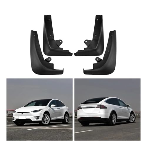 Guardabarros para neumáticos de coche Tesla Model X (Modelos 2016 a 2022) 4