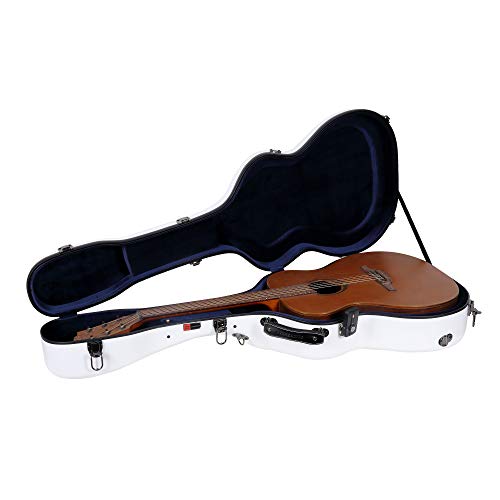 Crossrock Deluxe futerał z włókna szklanego do OM, Martin 000 Guitars-TSA zatrzask (CRF2021OMWT)