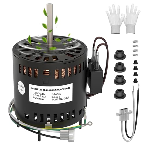 Moteur de ventilateur d'échappement de salle de bain pour un air pur