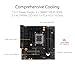 ASUS TUF Gaming B650M-PLUS Motherboard Socket AMD AM5 (Ryzen 7000, Micro-ATX, PCIe 5.0, DDR5 Memory, 14 Power Stages, USB 3.2 Gen 2x2 Type-C, 2.5G Ethernet, Aura Sync)