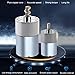 uxcell 12V DC 550RPM Gear Motor Electric Micro Speed Reduction Geared Motor Centric Output Shaft