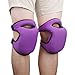 SUREH 1 par de rodilleras de espuma suave para jardinería, protectores de rodilla de jardín, con correas dobles para limpieza de jardín, limpieza de suelos