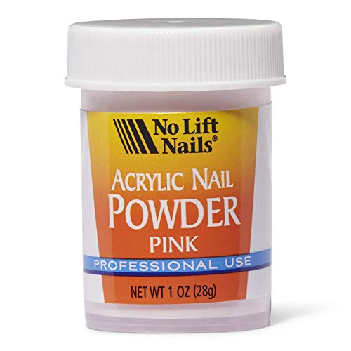No Lift Nails Pink Organic Polymer Powder Pink