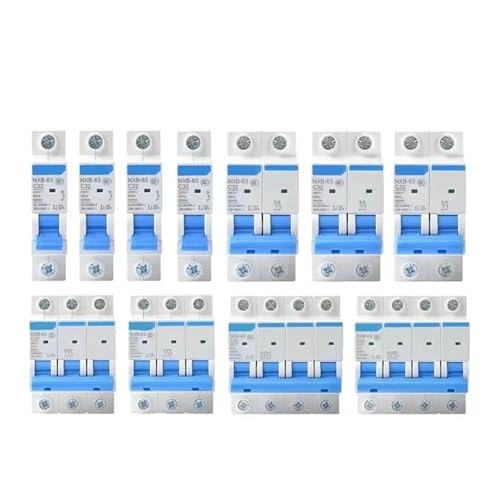Disjoncteur miniature protégeant vos circuits domestiques contre les surcharges AC 400V