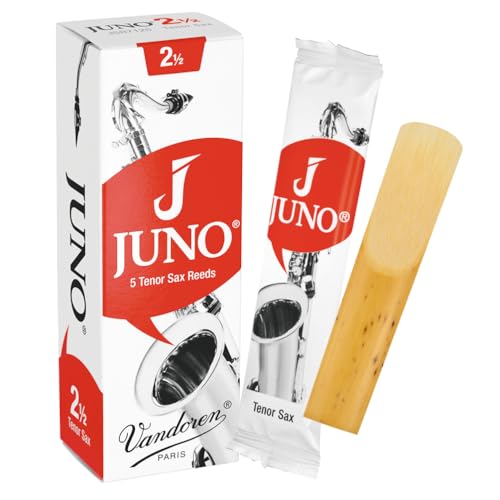 Vandoren JUNO Tenor Saxophone Reeds Strength 2.5 Box of 5 JSR7125