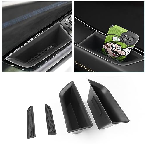 CDEFG Compatible con Renault Austral/Espace Vi 6 2022-2024, Caja de Almacenamiento Austral para Puerta de Coche, Cubiertas Caja de Almacenamiento, Austral E-Tech Hybrid Accesorios (Puerta Trasera)