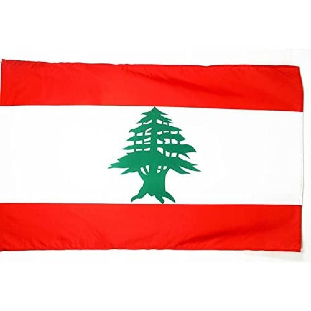 Drapeau Liban Fourreau pour Hampe, 250cm x 150cm