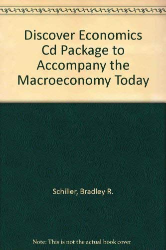 Discover Economics Cd Package to Accompany the Macroeconomy Today