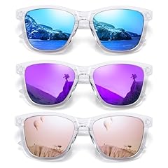 3 Pack Blue Mirrored + Purple Mirrored + Pink Mirrored