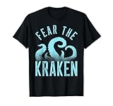 Fear The Kraken. Vintage Kraken Tentacles. Octopus Kraken T-Shirt