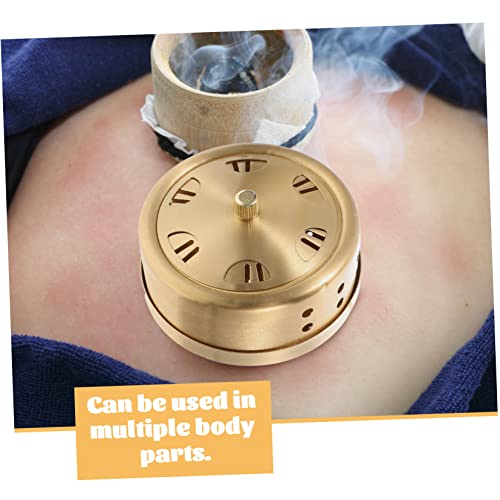Soporte para Bastón de Moxibustión de Cobre con Control Ajustable de Temperatura, Herramienta Terapéutica Sin Humo para Masaje Profesional y Uso Prolongado miniatura 7