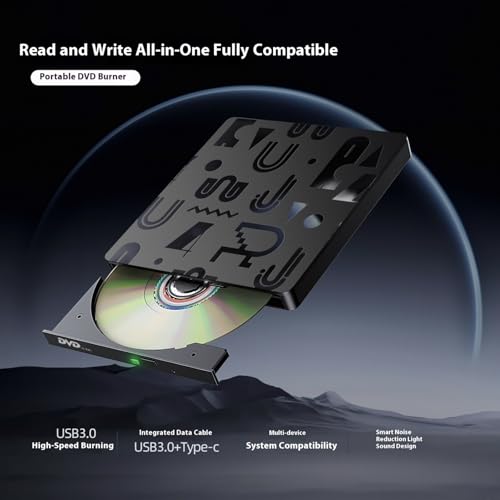 Lecteur CD externe double interface pour écouter vos albums préférés sur MacBook - 3
