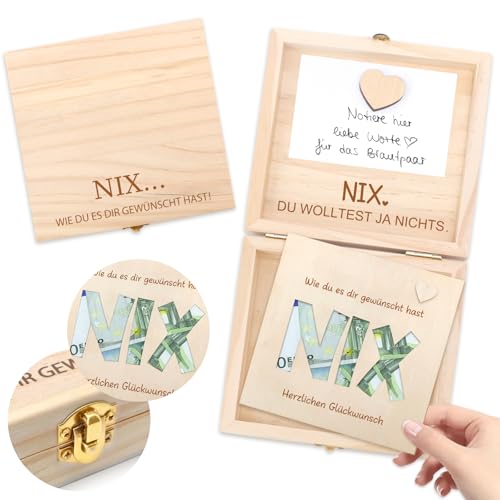 MOTONG NIX regalo, nada regalo de dinero embalaje, regalos divertidos para cualquiera que no quiera nada, ideas de regalos para hombres, mujeres, Freunde MOTONG NIX regalo, nada regalo de dinero embalaje, regalos divertidos para cualquiera que no quiera nada, ideas de regalos para hombres, mujeres, Freunde